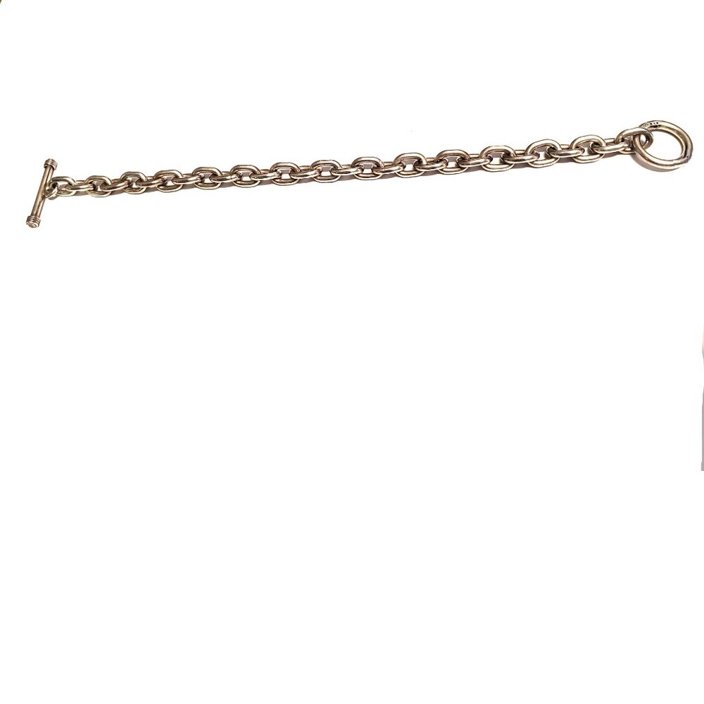 Special TONIGHT * HOST PICK * ARTISAN Bracelet SILVER with TOGGLE CLASP - Picture 3 of 4